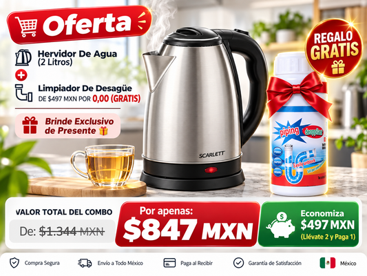 Limpiador de Desagüe del Fregadero